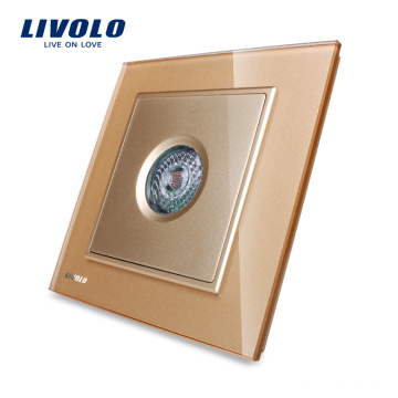 Livolo Sound Light Control Высококачественный светодиодный настенный выключатель света VL-W291SG-13